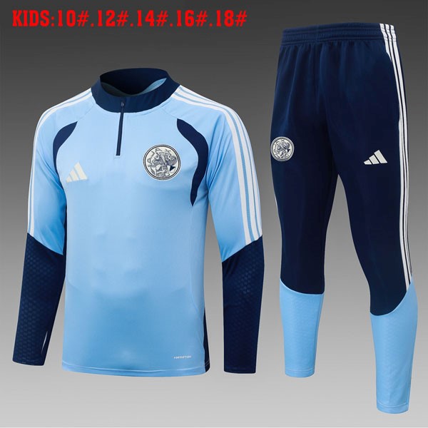 Ninos Sudadera De Training Ajax 2026-2027 Azul 3